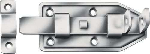 VORMANN Türriegel (Länge 120 mm Breite 56 mm / Edelstahl) - 010105120