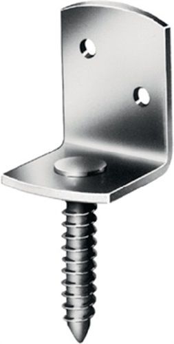 VORMANN Flechtzaunbeschlag (32x30x38mm / blau verzinkt / Inhalt: 100 Stück) - 071272000