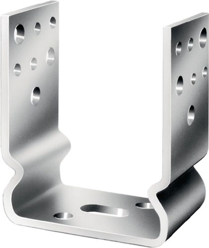 VORMANN Stützenschuh (71 x 60 x 125 mm / Stahl feuerverzinkt zum Aufschrauben) - 071286000