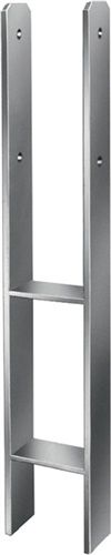 VORMANN H-Pfostenträger (91xx600xmm / Stahl roh feuerverzinkt) - 071337000
