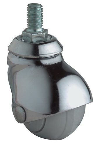 BS ROLLEN Kugellenkrolle (Rad-Ø 40 mm Tragfähigkeit 30 kg / M10) - F50.040