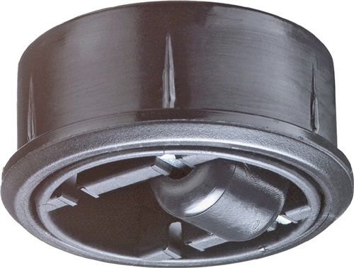 BS ROLLEN Kunststoffglocke (Ø 65 mm Tragfähigkeit 50 kg / Einpresstiefe 18 mm) - G87.065