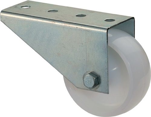 BS ROLLEN Torbockrolle (Rad-Ø 80 mm Tragfähigkeit 50 kg / mit Anschraubplatte) - E31.081