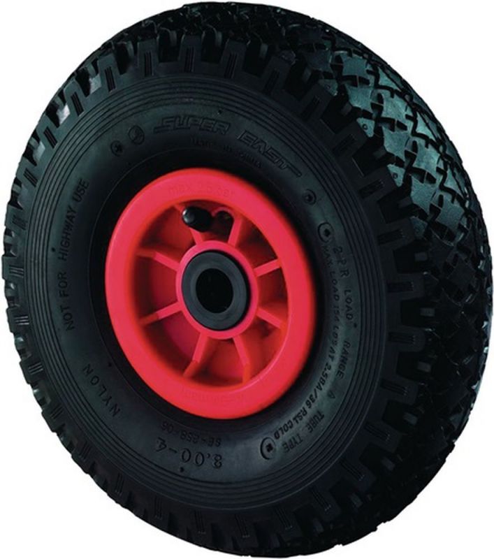 BS ROLLEN Luftrad (Rad-Ø 400 mm Tragfähigkeit 160 kg / Ersatzrad) - D15.400