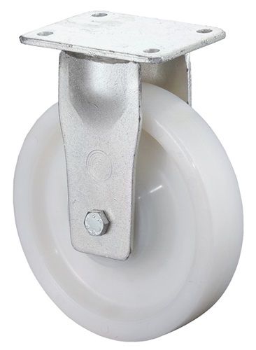 BS ROLLEN Schwerlast-Bockrolle (Rad-Ø 150 mm Tragfähigkeit 800 kg / Kunststoff) - RR110.B15.150