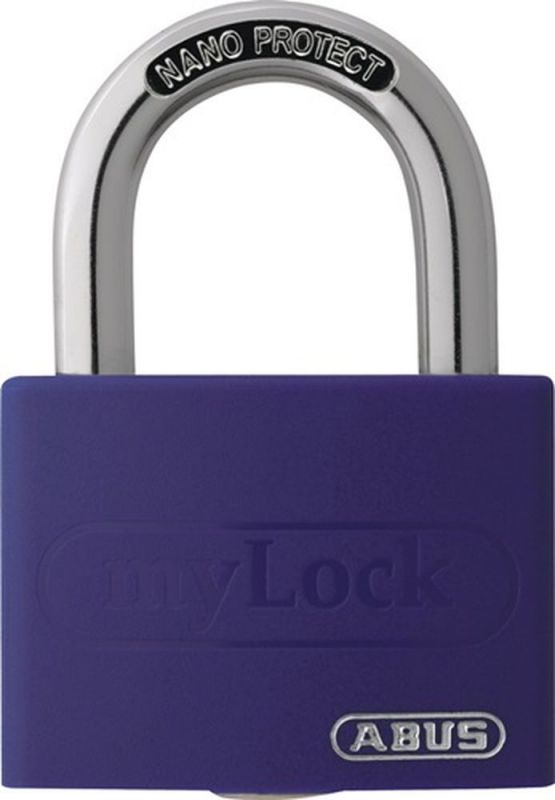 NW-ABUS Zylindervorhangschloss (Schlosskörperbreite 43 mm / Aluminium gleichschließend) - 10049939-01