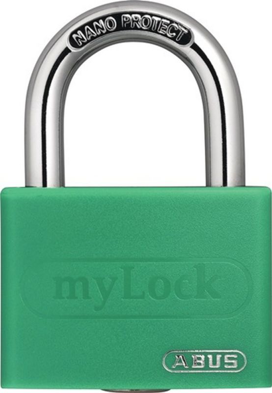 NW-ABUS Zylindervorhangschloss (Schlosskörperbreite 43 mm / Aluminium verschiedenschließend) - 10053812-01