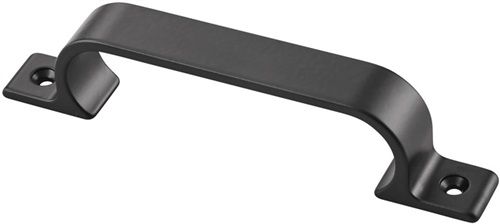 Hermeta Handgriff (Länge 149 mm Breite 19 mm / Aluminium schwarz kunststoffbeschichtet) - 4232-18E