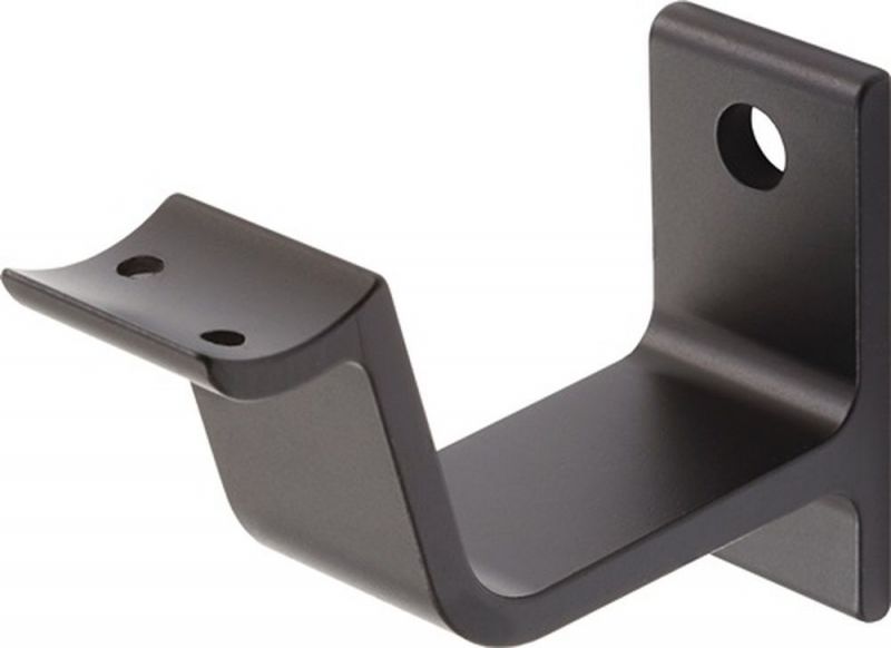 Hermeta Handlaufträger Aluminium schwarz kunststoffbeschichtet - 3553-18E