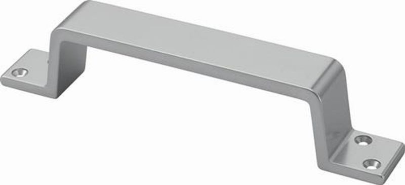 Hermeta Handgriff (Länge 200 mm Breite 29 mm / Aluminium silberfarbig eloxiert) - 4205-01E