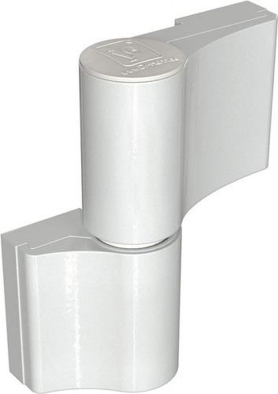 Carrymate Aluminiumtürband (Universal Tragkraft 180 kg / RAL 9016 pulverbeschichtet) - M901GW000