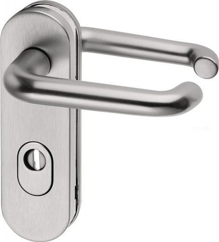 Dieckmann Feuerschutz-Garnitur (Aluminium F01 Drückergarnitur / für Türstärke 39-48 mm ZA/PZ) - 5715/7203/01