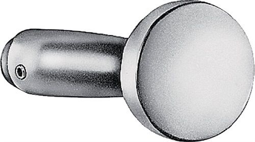 AMF Türknopflochteil (Leichtmetall F1 / silberfarbig / gekröpft rund) - 15537