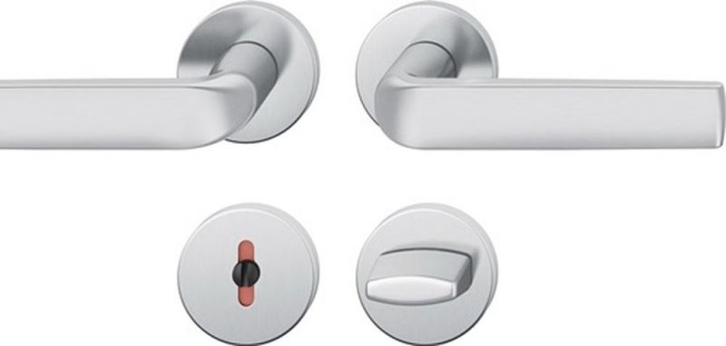 FSB Rosettengarnitur (Edelstahl 6204 / rund WC) - 0 12 1267 01954 6204