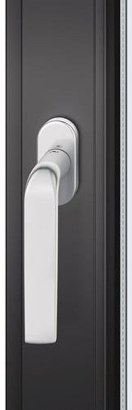 FSB Fenstergriff (Edelstahl 24-38 mm / Edelstahl fein matt) - 0 34 1267 09039 6204