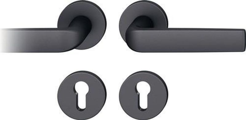 FSB Rosettengarnitur (Aluminium 0810 / rund PZ) - 0 12 1267 01310 0810