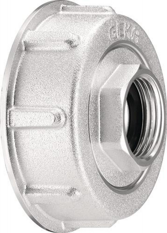 Geka IBC Adapter (IBC S60 x 3/4“ IG / 2x Innengewinde / Inhalt: 6 Stück) - 30.0040.8