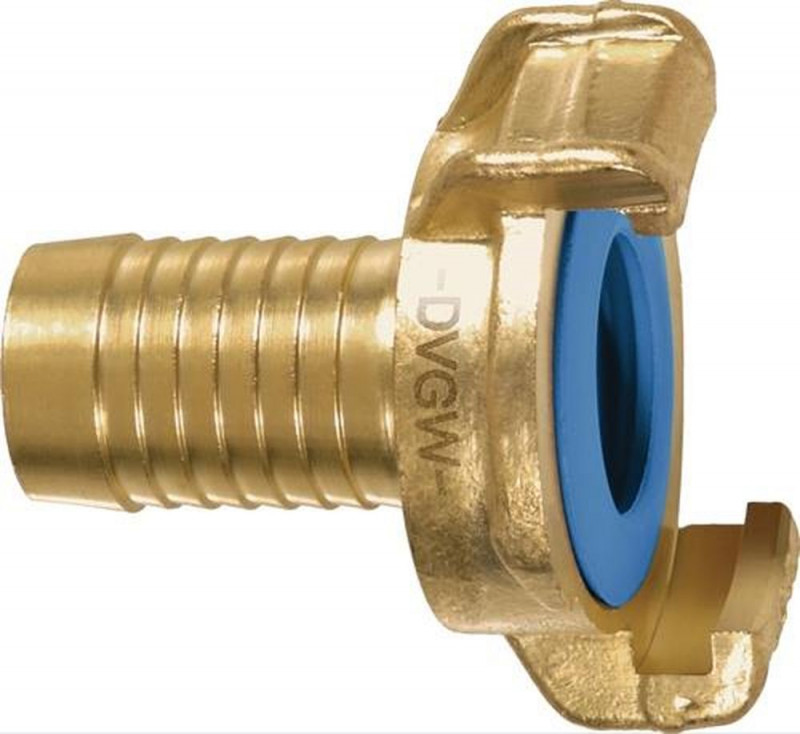Geka Schlauchstück (Messing bleifrei Schlauchgröße 19 mm / Gewicht 100 g / Inhalt: 10 Stück) - 02.0203