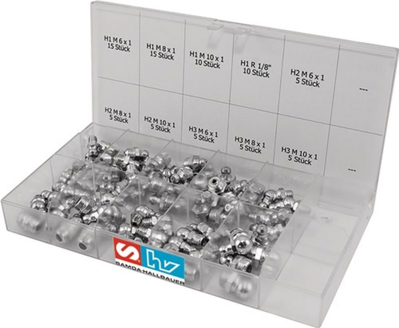 SHV Schmiernippelsortiment 80-teilig - 41497
