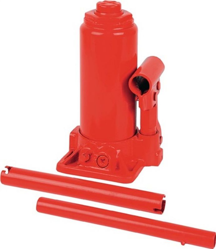 NW-RENNSTEIG Hydraulikwagenheber (Tragfähigkeit 5000 kg Hub 140 mm / Bauhöhe 200 mm Endhöhe 370 mm) - M007-T- GS-5