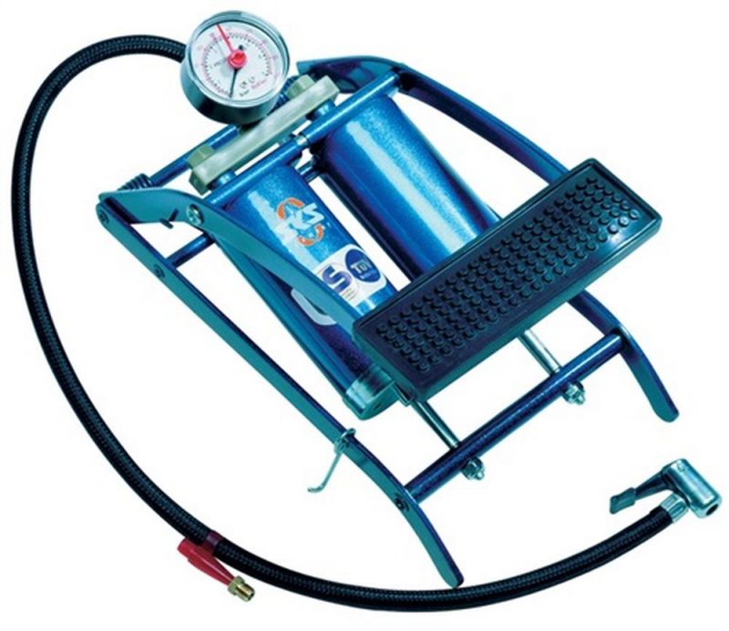 3M Fußluftpumpe (5 bar / Doppelzylinder mit Manometer) - 2181503130