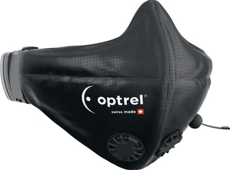 Optrel Mund-Nasenmaske (schwarz / POM, Polyester, Polyurethan) - 4160.500
