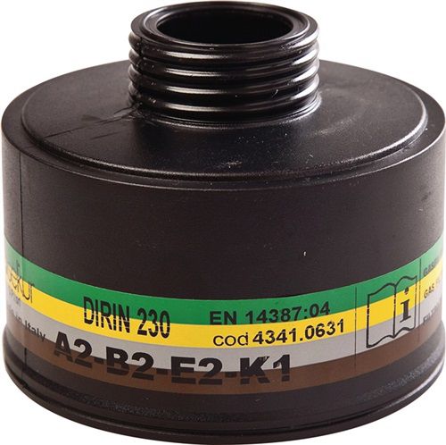 EKASTU Mehrbereichsfilter (EN 14387, DIN EN 148-1 A2 B2 E2 K1 / passend für 4000 370 800, 4000 370 801) - 422760