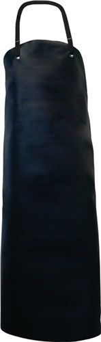 NITRAS Chemikalienschutzschürze (Länge ca. 120 x Breite ca. 90 cm / schwarz / Inhalt: 10 Stück) - 2502