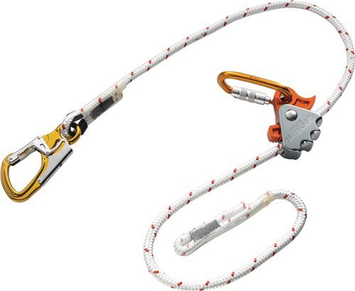 skylotec Halteseil (2 m EN358:1999 / weiß Polyamid Alu.) - L-0030-2