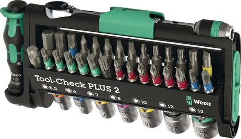 NW-Wera Bit-/Steckschlüssel-Set 39-teilig - 05049056001