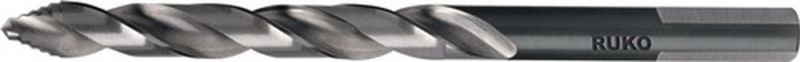 Ruko Spiralbohrer (Nenn-Ø 2,5 mm / HSS blank/brüniert Zylinderschaft / Inhalt: 10 Stück) - 259025