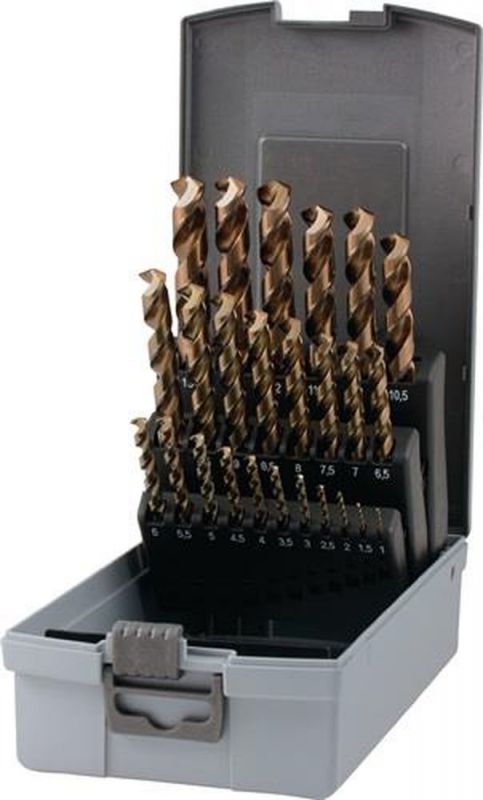 Ruko Spiralbohrer-Satz (Nenn-Ø 1-13x0,5 mm / HSS-Co5 25-teilig) - 228215RO