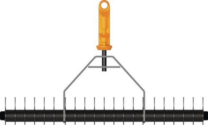 NW-FISKARS Rasenlüfter (Arbeitsbreite 360 mm / Zinkenlänge 60 mm 21 Zinken) - 1080679