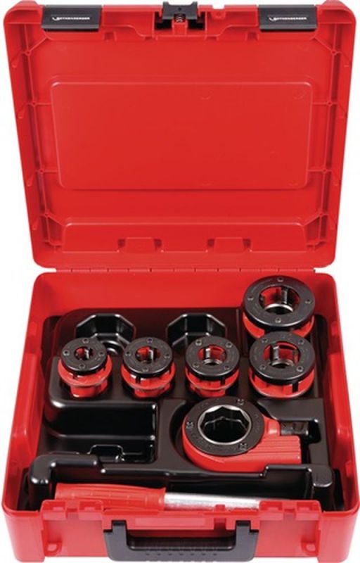 Rothenberger Schneidkluppenset 3/8, 1/2, 3/4, 1, 1 1/4 “ - 070790X