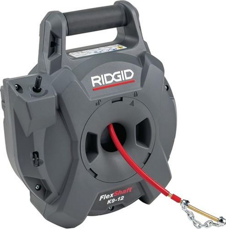 Ridge Rohrreinigungstrommel (Spirallänge 9,1 m / Spiralen-Ø 6 mm) - 76188