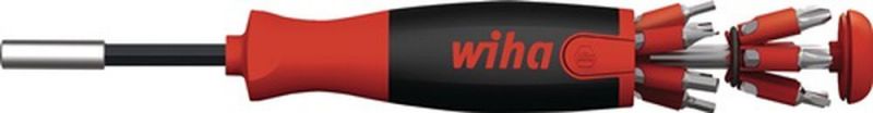 Wiha Magazinbithalter (13-teilig / Schlitz / PH / PZD / TORX® / 6-kant) - 38601