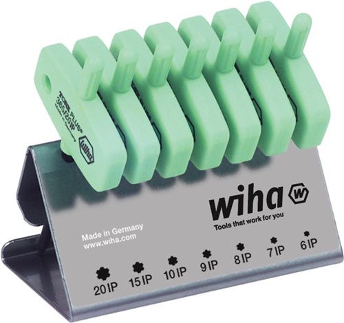 Wiha Schraubendrehersatz (6 IP - 20 IP / mit Schlüsselgriff) - 26261