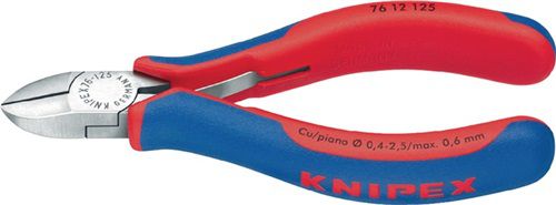 NW-KNIPEX Seitenschneider (Länge 125 mm Form 1 Facette ja / Kopf poliert) - 76 12 125
