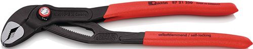 NW-KNIPEX Wasserpumpenzange (Länge 250 mm Spannweite 46 mm / poliert) - 87 21 250