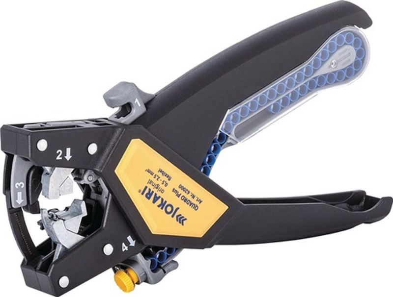 JOKARI Automatikabisolierzange (Länge 259 mm / 0,5 - 2,5 mm²) - 62000