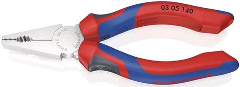 NW-KNIPEX Kombizange (Länge 140 mm / verchromt Comfort-Griff) - 03 05 140