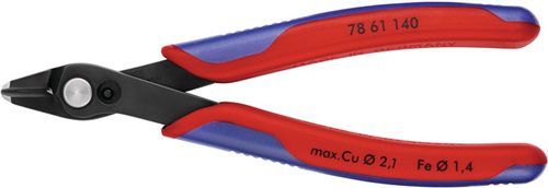 NW-KNIPEX Elektronikseitenschneider (Länge 125 mm Form 8 / Facette ja, sehr klein) - 78 91 125