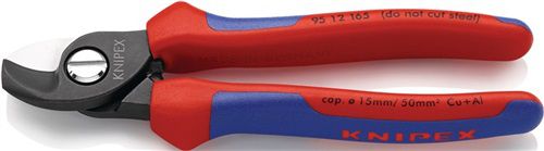 NW-KNIPEX Kabelschere Länge 165 mm - 95 12 165