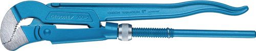 Gedore Eckrohrzange (Gesamtlänge 550 mm Spannweite 80 mm / für Rohre 2 “) - 4500300