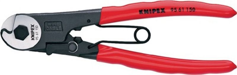 NW-KNIPEX Bowdenzugschneider (Gesamtlänge 150 mm / Drahtseil-Ø 3 mm) - 95 61 150