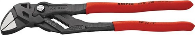 NW-KNIPEX Zangenschlüssel (Länge 180 mm schwarz atramentiert / Spannweite 40 mm Kunststoffüberzug) - 86 01 180