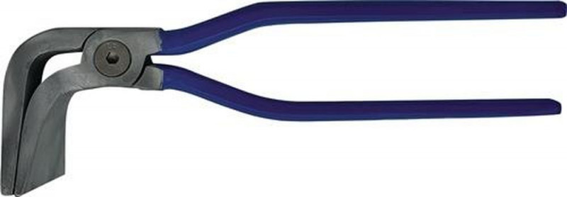 KIESEL Falzzange (Länge 285 mm Backenbreite 60 mm / aufgelegt 90° gebogen) - 807A 60