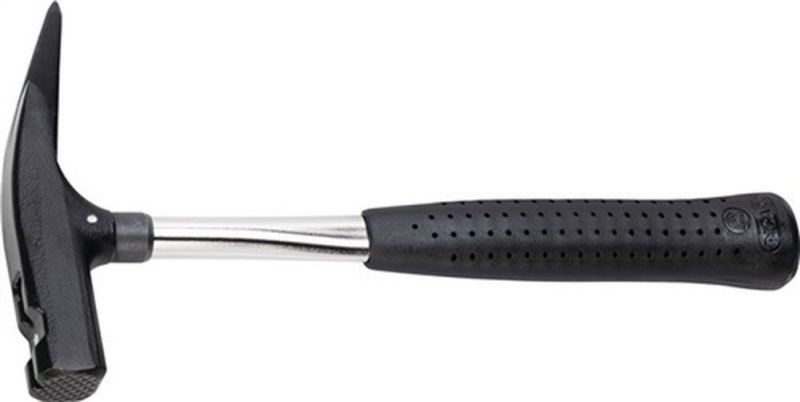 NW-Picard Latthammer (Kopfgewicht 600 g ohne Magnet / glatt Stahlrohr schwarz lackiert) - 0060000