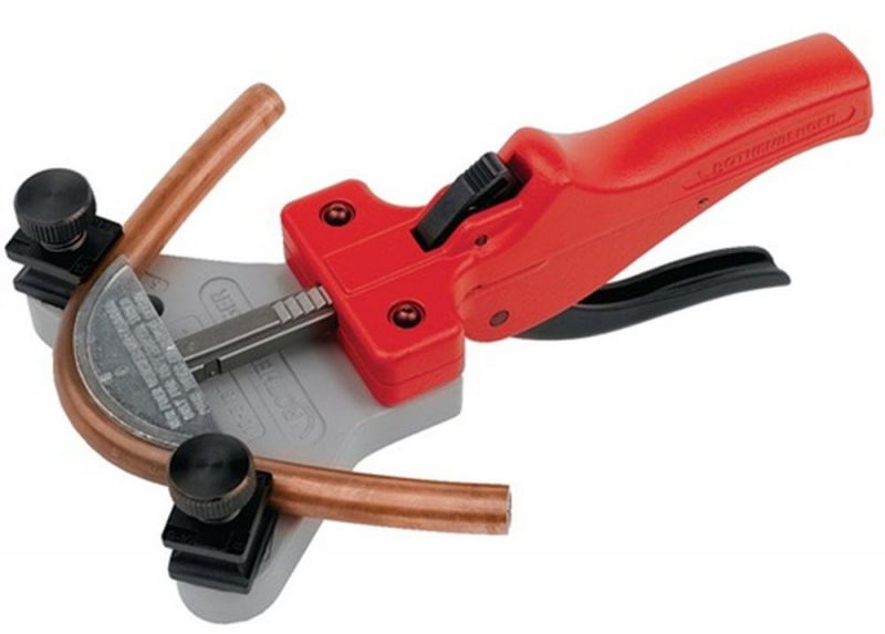 Rothenberger Einhandbiegegerät (bis 90 ° / Arbeitsbereich 1/4 -5/16 -3/8 -1/2 “) - 24134