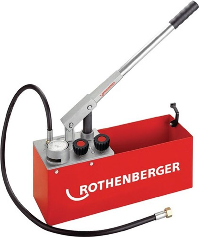 Rothenberger Prüfpumpe (0 - 60 bar R 1/2 “ / Saugvolumen pro Hub ca. 45 ml) - 60200
